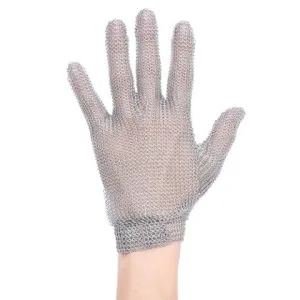 Guanto protettivo da macellaio - guanto in rete d'acciaio per lavorare con i coltelli Portwest AC01 CHAINMAIL, 1 pezzo