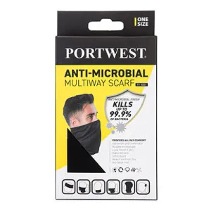 Sciarpa-bandana antimicrobica multiuso Portwest CS25